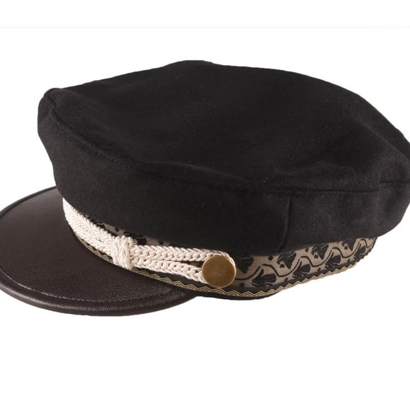 NEW The Suede Bowie Hat by Fallen Broken Street Millinery Custom Made Cap M/L - Picture 4 of 9